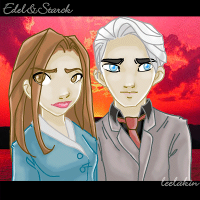 Noch eins...diesmal mit PSP gemacht. Was'n kitschiger Hintergrund. XD;